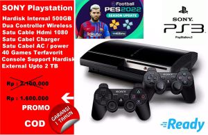 ps3 lengkap murah 2023 sudah hardisk dalam 40 game