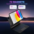 GOOJODOQ for Magic Keyboard Case Bluetooth Keyboard Wireless For iPad Gen9 8 7 10.2 iPad Air 4 5 10.9 Pro 11 iPad Case Floating Cantilever Keyboard Detachable. 