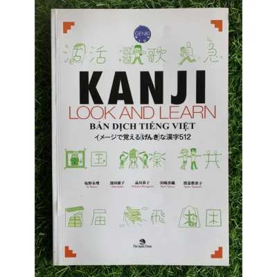 Sách Kanji Look And Learn ( Bản Dịch Tiếng Việt - Lẻ Tùy Chọn )