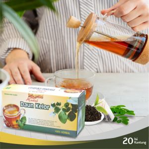 Teh Celup Daun Kelor Moringa Minuman Kesehatan Herbal Tazakka 20 Kantung