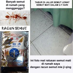 Serbuk Pembasmi Semut Meijiqing Paling Ampuh MEmatikan Semua Semut Semut Hitam Semut Merah Serangga Semut Hilang Pergi