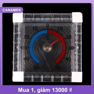 【CANAMEK】 Nhiệt độ Nhiệt kế cửa sổ trong nhà ngoài trời tường nhà kính Vườn Nhà