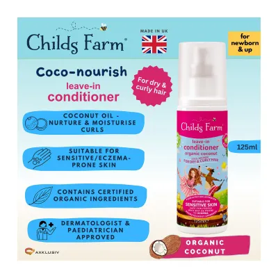 Childs Farm Coco-Nourish Leave In Conditioner Coconut 125ML