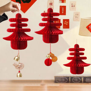 Horse Year New Year Decorations Festive Door Hangings for 2026 New Years Day Spring Festival Scene Decorations