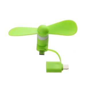 GTRBFDS For IPhone 2in1 Travel Mobile Phone Cooler Portable Mini Phone Fan