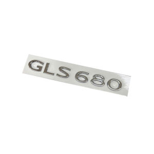 Decal tem chữ S680 và GLS680 dán đuôi xe ô tô Maybach