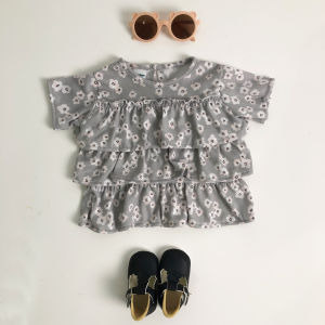 Thanaya Kids - Abby Top / Baju Atasan Anak Perempuan / Kaos Anak Perempuan 3 Susun