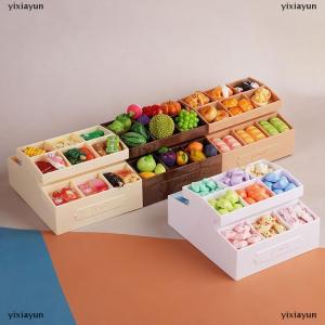 [COD] yixiayun 1:12 Dollhouse Miniature Simulation Fruit Snack Stand Furniture Home Model Decor Toy Doll House Accessories