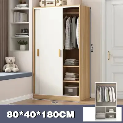 Homelife Fashion Cabinet For Clothes Furniture Sliding Doors Wardrobe Cabinet Durable Bedroom Clothes Cabinets