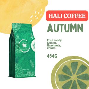 100%Arabica Blend（Yunnan Ethiopia Colombia） coffee bean espresso  Medium Dark Roast Lemon Sweet   Hali Coffee Beans 咖啡 454g