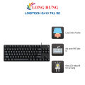Bàn phím cơ có dây Gaming Logitech G413 TKL SE - Hàng chính hãng - Hoàn thiện bằng hợp kim nhôm chắc chắn, thiết kế TKL nhỏ gọn, phím PBT bền bỉ. 