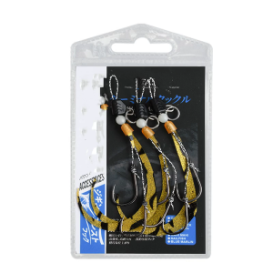 Gói của 3 Jig mồi mềm mực Giả Móc mồi Jig mực lưỡi câu móc câu phát sáng