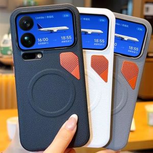 Fashion Magnetic Suction Ring Lens Heightening Protective Case For Xiaomi 17 Pro Max Mi17 Pro Camera Protect Cover New Funda