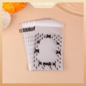 [CANAMEK] 50Pcs Pack Clear Photocard Sleeves Self-adhesive Idol Card Cover Photo Packaging Bag Self Sealing Bag Gift Small Card Protector