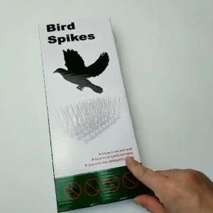 [1m] 120 Stainless Steel Bird Spikes️Pest Control Repellent Repeller Birds Cat Deterrent Aircon Ledge