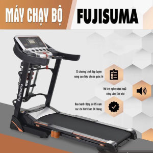máy chạy bộ điện fujisuma FJ-668 máy chạy bộ đa năng 3.0HP Công suất tải tối đa 120KG Bộ lưu trữ có thể gập lại