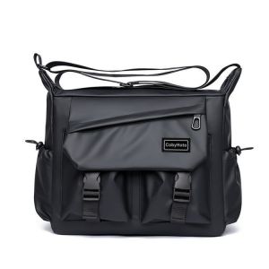 [Original 24 hours delivery] Mens Shoulder Bag Waterproof Messenger Bag Fashion Travel Bag Business Bag Phone Bag Large Capacity Cross Body Bag Lightweight Casual Bag Leisure Sport Street Bag for College Student