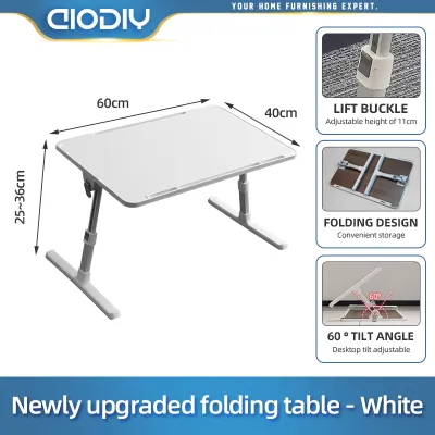 Foldable Laptop table/mini Desk Study Table Multiple Colors