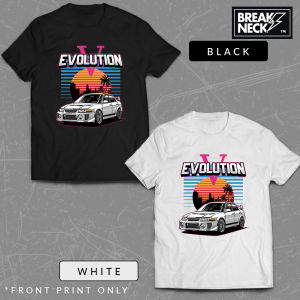 Mitsubishi Lancer Evolution 1 2 3 4 5 6 7 8 9 10 JDM Racing Automotive T-Shirt ( Mitsubishi Accessories ) AUTOMOTEEVE Design 5