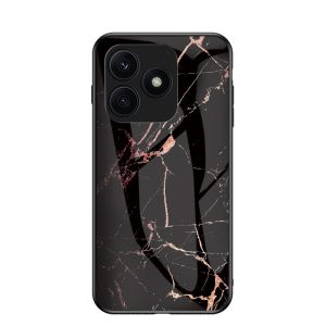 Vỏ điện thoại Realme C53 kính cường lực đá cẩm thạch ốp thủy tinh cứng chống sốc Bìa