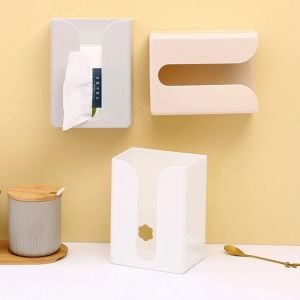 Kotak Tissue Tempel Dinding Multifungsi Untuk Dapur/Toilet