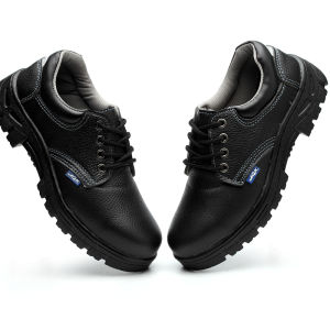 ผู้ชายรองเท้าแฟชั่น2022หนังไมโครไฟเบอร์ระบายอากาศป้องกันการกระแทกทนต่อการสึกหรอรองเท้าทํางานแบบ low-top กันลื่น รองเท้าหัวหล็กรองเท้า