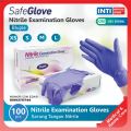 Safeglove Sarung Tangan Nitrile Bluple. 