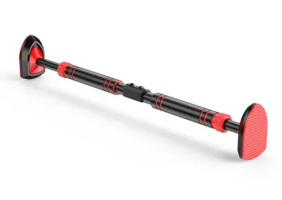 SOARFLY Adjustable Door Pull Up Bar (95-135cm) Heavy Steel Muscle Training Equipment Home Fitness
