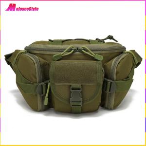 Multipurpose Fishing Tackle Waist Bag Waterproof Portable Outdoor Sports Waist Pack Large Capacity for Camping Hiking Traveling Running