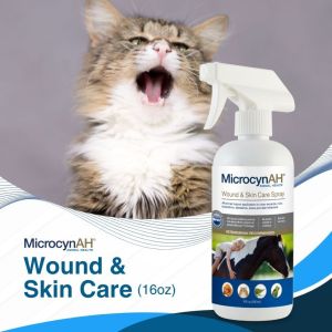 MicrocynAH Wound & Skin Care Spray for Dogs & Cats 8oz (236ml) / 16oz (500ml)