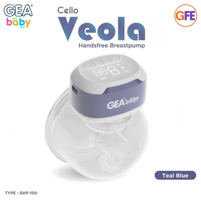 GEA BABY Pompa ASI Elektrik Cello Veola Handsfree Breastpump Portable Wearable GHP-100