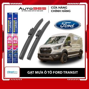 Gạt mưa Cleanbro cho xe khách ô tô du lịch Ford Transit 16 18 chỗ lưỡi silicon phủ nano - Auto365 Store