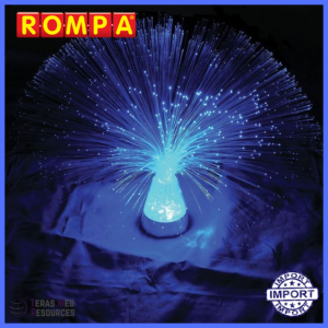 Fibre Optic LED UFO Lamp – Colorful Night Light Fountain for Relaxation Kids & Ambient Home Lighting