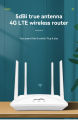 【Modified】4G LTE Router 300Mbps WiFi  พร้อมพอร์ต LAN 4เสาอากาศไร้สาย Wifi Modem Hotspot พร้อมช่องใส่ซิมการ์ด. 