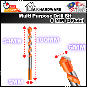 Multi Purpose Material Drill Bit Drilling Porcelain Ceramic Tile Brick Masonry Wall Glass Mirror Wood Mata