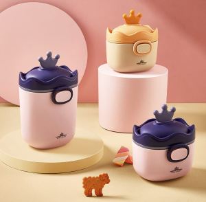 [G07] Royal Crown Portable Milk Powder Container / Airtight Storage Portable Food Container/Baby Bekas Susu