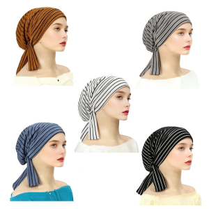 Women Muslims Turban Hat Personality Fashion Headgear Trendy Ladies Accessory for Daily Wear