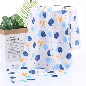 Newborn Swaddle Baby Blanket 110/110cm Soft Bath Gauze Infant Sleeping Wrapers