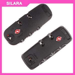 SILARA Security Fixed Lock Cupboard Cabinet Locker Padlock For TSA 3 Digit Password Combination Travel Bag Suitcase Luggage Accessories
