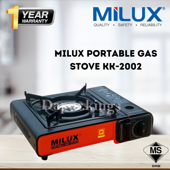 MILUX Portable Gas Stove (KK-2002) Dapur Gas Mudah Alih 煤气炉