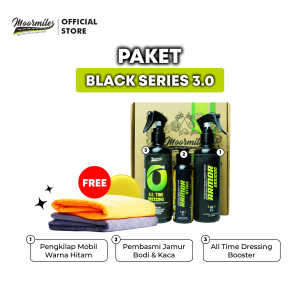 MOORMILES - PAKET BLACK SERIES 3.0 | PENGKILAP MOBIL HITAM KOMPLIT