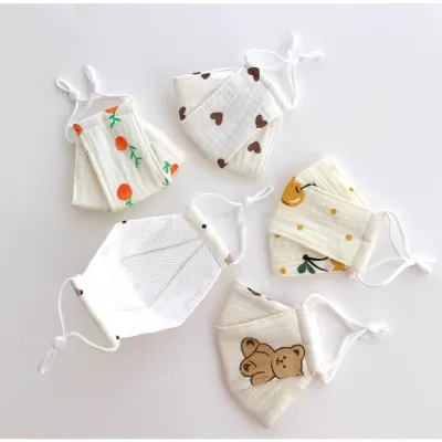 Khẩu trang xô MUSLIN cho bé 4 LOẠI