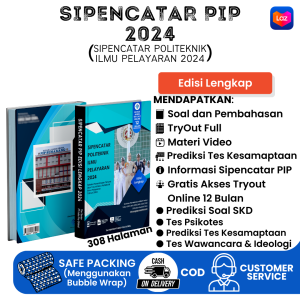 Buku Terbaru SIPENCATAR PIP (Edisi Lengkap & Edisi Hemat + Free Akses Online) Sesuai Dengan Kisi-kisi Terbaru Sipencatar PIP