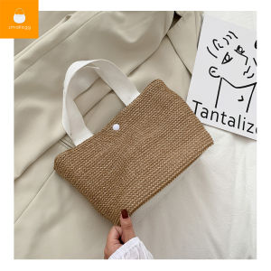 💋กระเป๋าสาน ทรงแข็ง กระเป๋าถือ กระเป๋าสานสไตล์