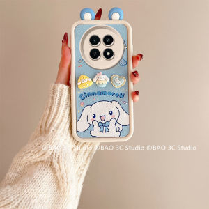 Funny Ear Casing Realme 13 Realme 12X Realme 12 5G New Cute Cartoon Fashion Loopy Kurumi Strawberry Bear 3D Dolls Phone Case with Pendant 2025