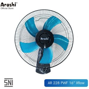 Arashi Kipas Angin Dinding Besi - 16 inch - AR228 PWF Xflow - FREE ONGKIR Jabodetabek