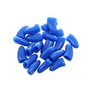 Lovinland Colorful Soft Non Toxic Pet Cat Claw Covers Paws Nail Caps Protective High Quality Kitten Nail Covers Pet Accessories