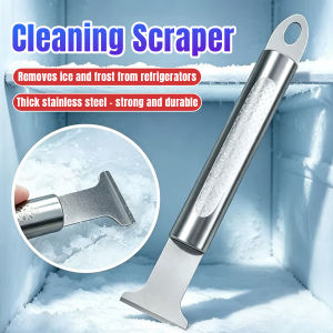 Talao Stainless Steel Ice Scraper for Refrigerator Defrosting Fridge De‑Icing Cleaning Shovel