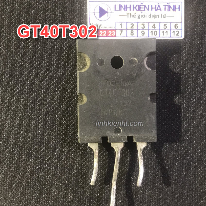  IGBT GT40T302 40T302 40A 1500V hàng tháo máy-AE23