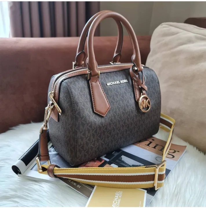 Michael kors outlet hayes large duffle